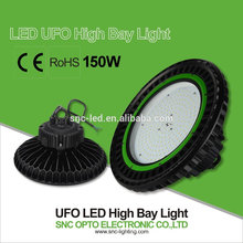 Spain hot selling 150W UFO LED high bay SNC factory with dimmable sensor